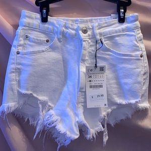 NWT ZARA Jean Shorts